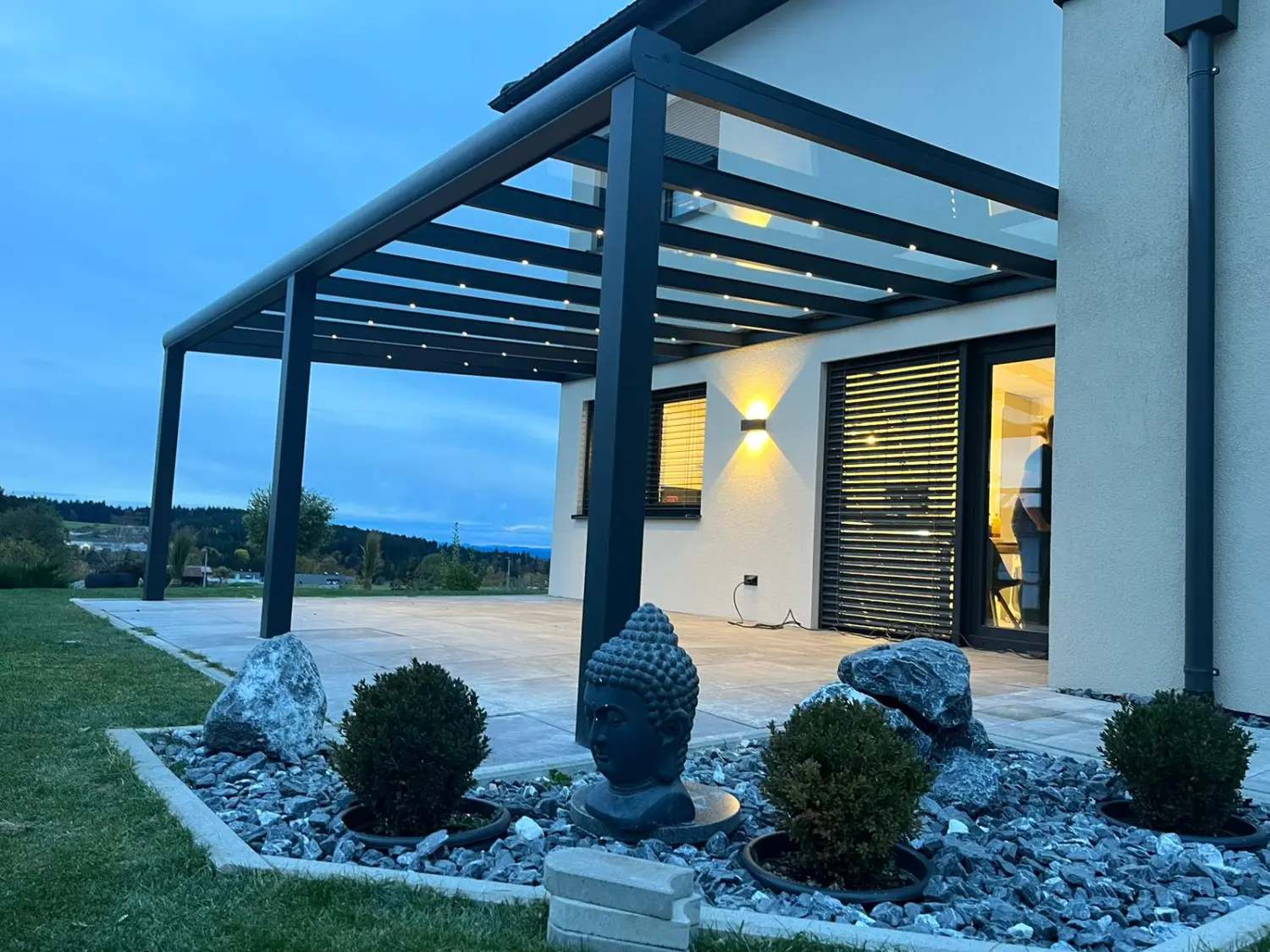 Gringo Dienstleistung -  Terassenüberdachung - Vordach